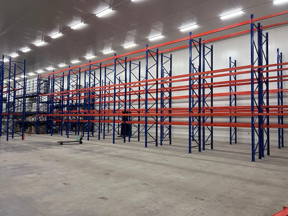 НОВИ и ИЗПОЛЗВАНИ палетни стелажи за склад