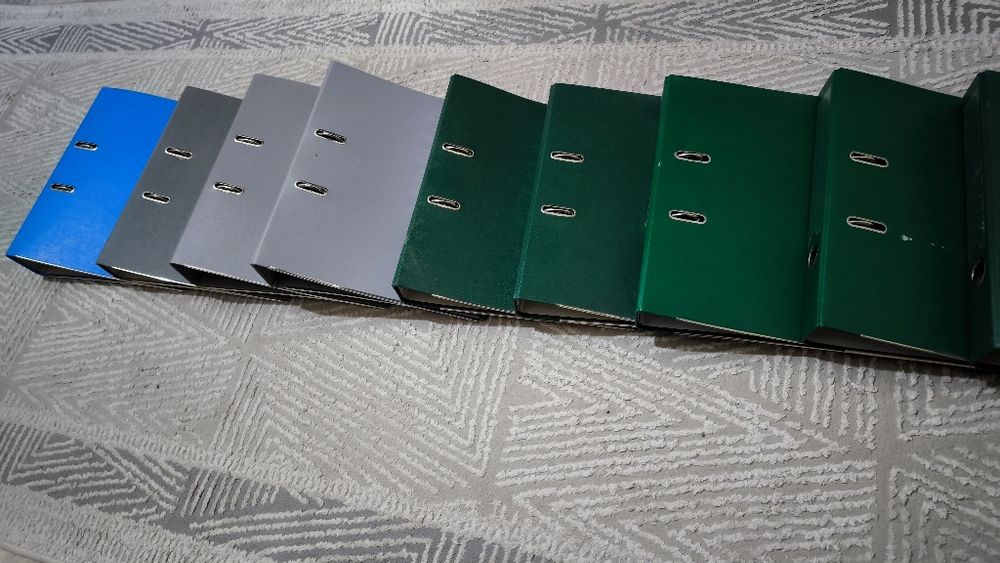 Папка для документов 9 шт 2000тг