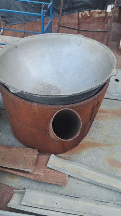 50 litrli qozon +ochoq