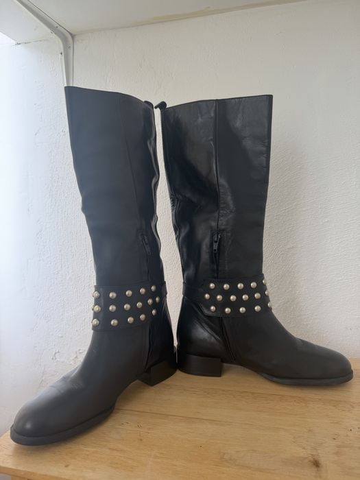 Cizme piele zara , mas 36