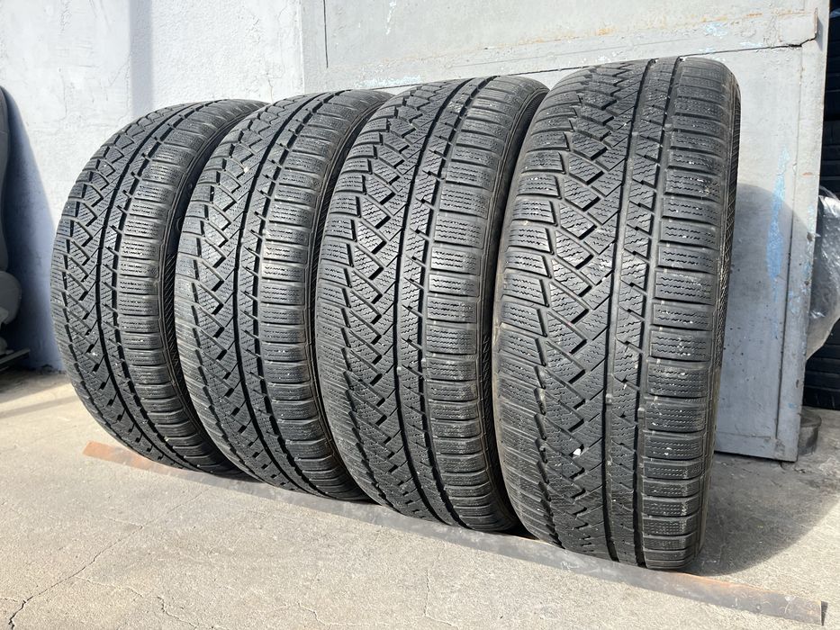 4 бр. зимни гуми 215/55/17 Continental 6+ mm DOT 3216