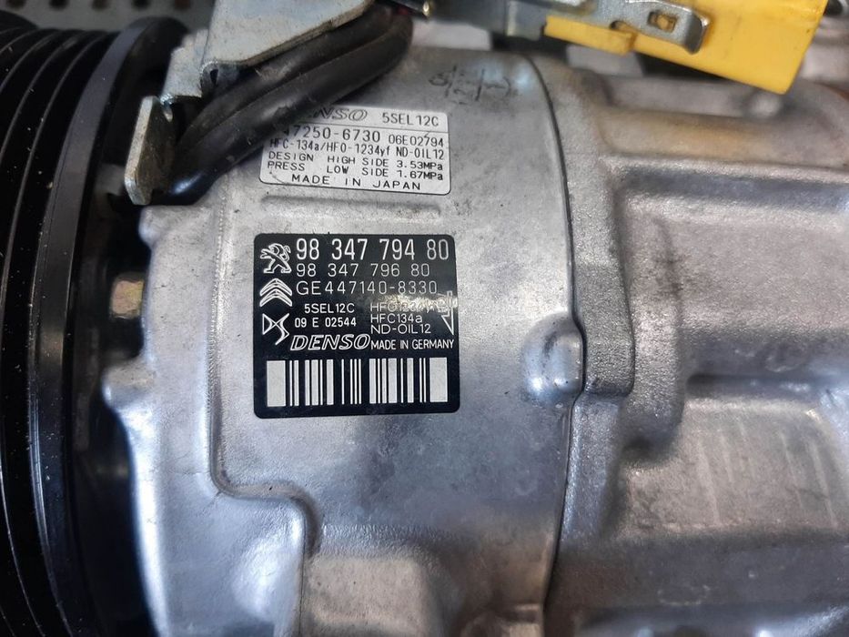 compresor clima ac 1.5 hdi yh01 peugeot 3008