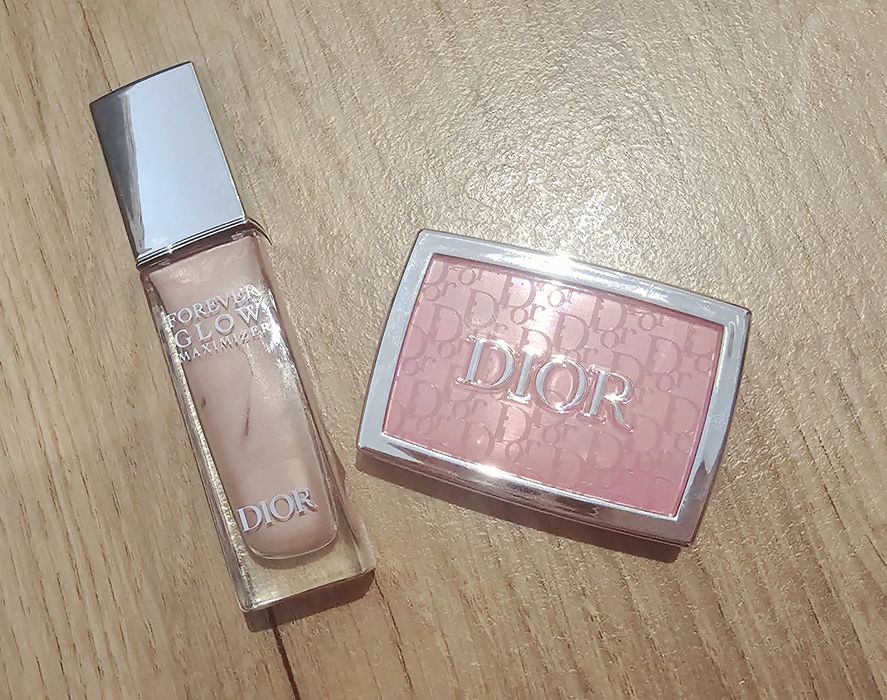 Руж  * DIOR * и Хайлайтър (цена за двете)