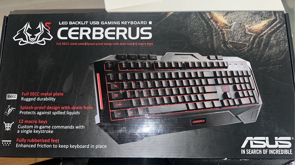 Tastatura gaming Cerberus Asus
