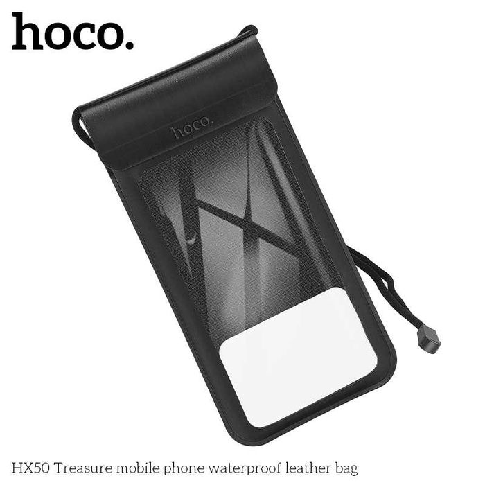 Hoco HX50 Treasure Водонепроницаемый кожаная чехол для iPhone 15 16