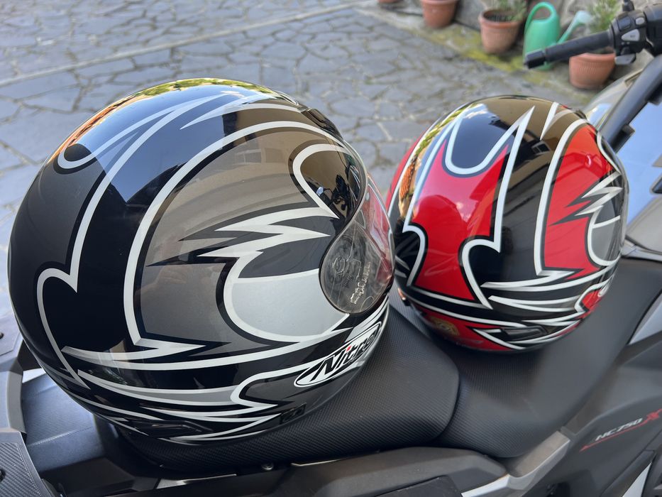 Set 2 Casti Moto Nitro