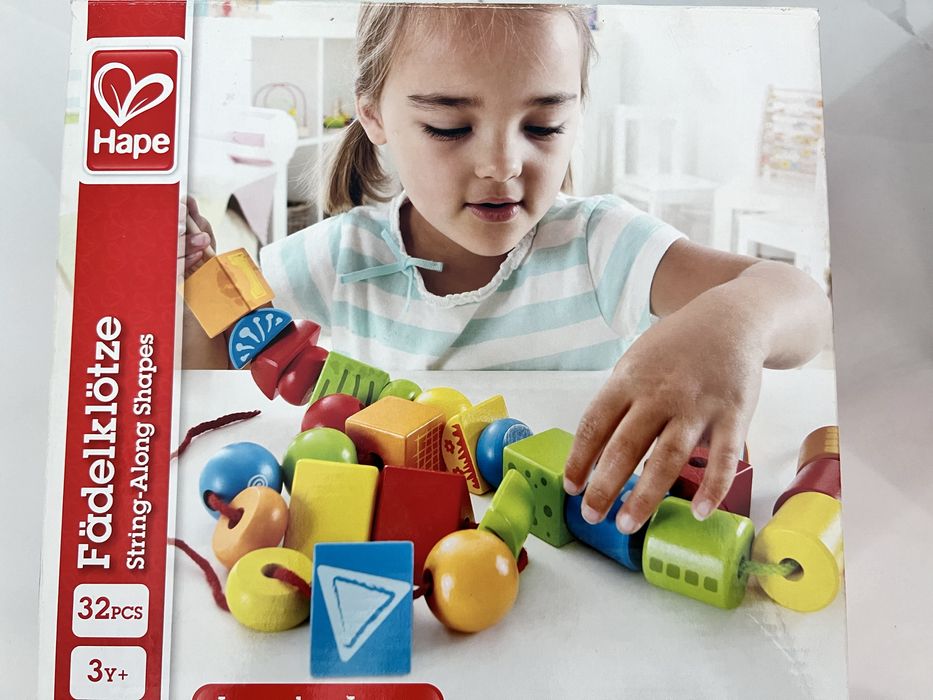 Дървени детски  развиващи играчки