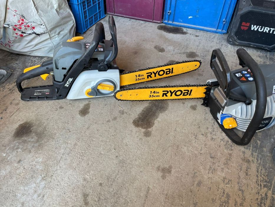 Drujba ryobi pe benzina