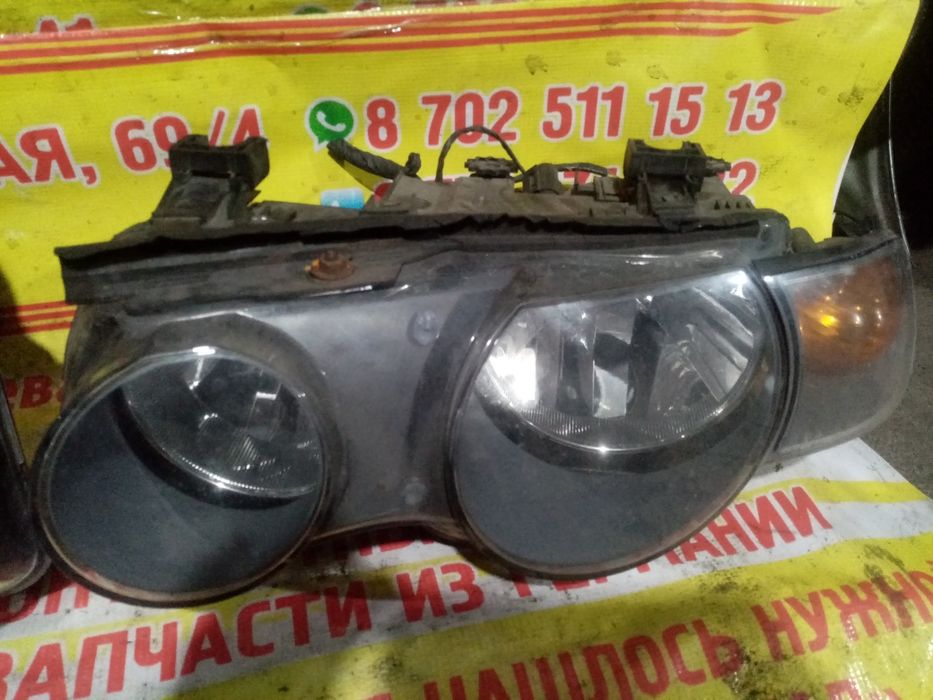 Фары на BMW E46 купе из Германии