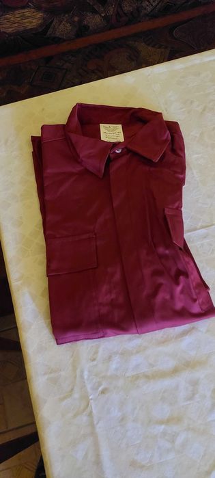 Pantaloni cu pieptar bumbac lucru, camasi bumbac lucru