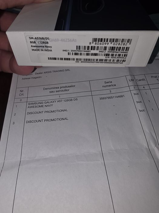 Samsung A57 sigilat