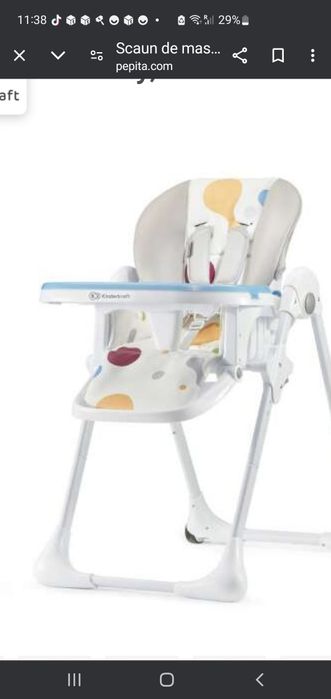 Scaun masa kinderkraft