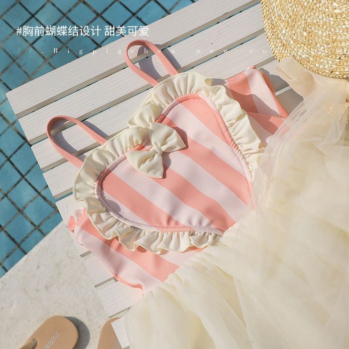 Купальник и шапочка для девочек