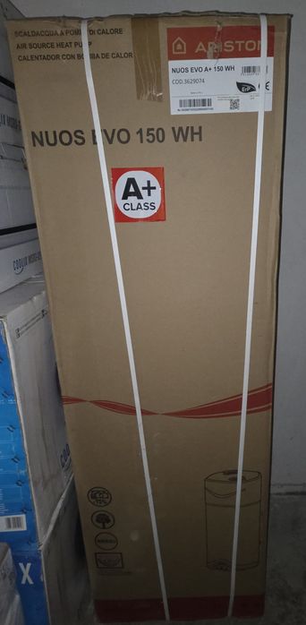 Ariston NUOS EVO A+ 150 WH, NOU Pompa de caldura