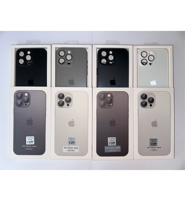 Husa sticla premium AG GLASS MagSafe iPhone 13 14 15 Plus Pro Max