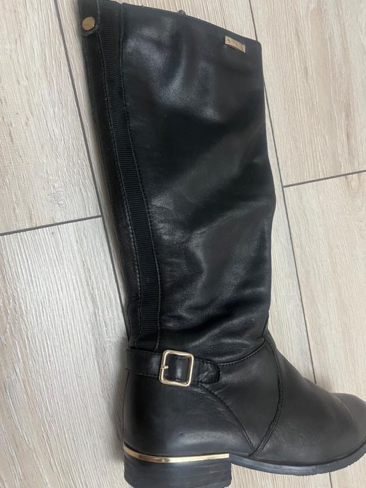 Сапоги кожаные весна/осень