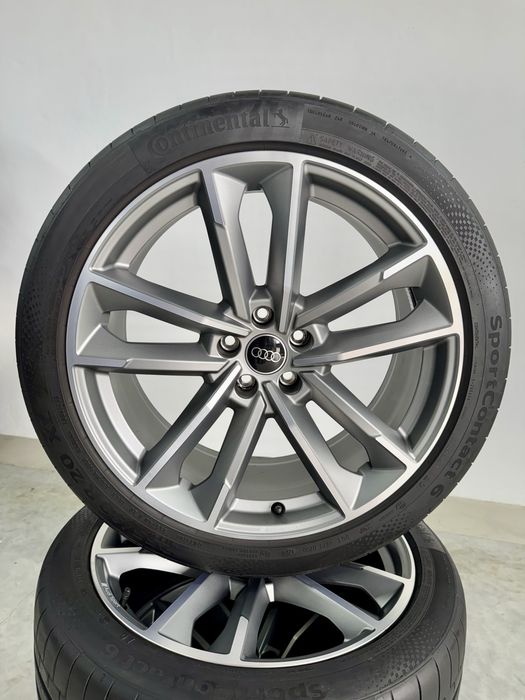 Jante Audi A7 R20 A6 Originale Continentale 2024 de vara 95% Audi Spor