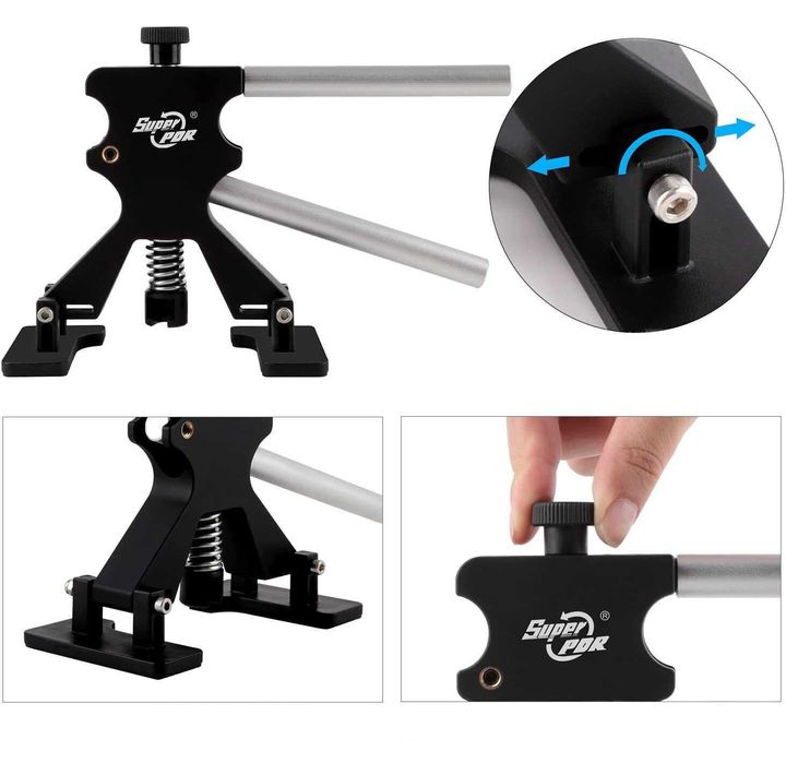 PDR инструменти за изправяне комплект вдлъбнатини градушка вакуум пдр