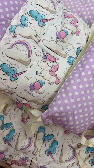 Бортики в кроватку