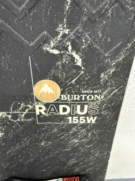 placa snowboard burton radius wide L155cm 2024