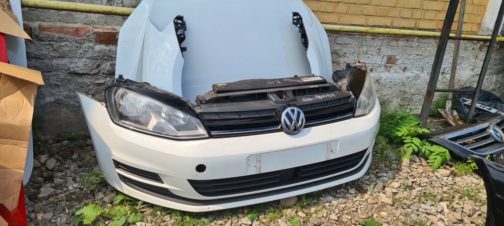 Fata completa Vw Golf 7 hatchback 2014 Capota bara far aripa trager