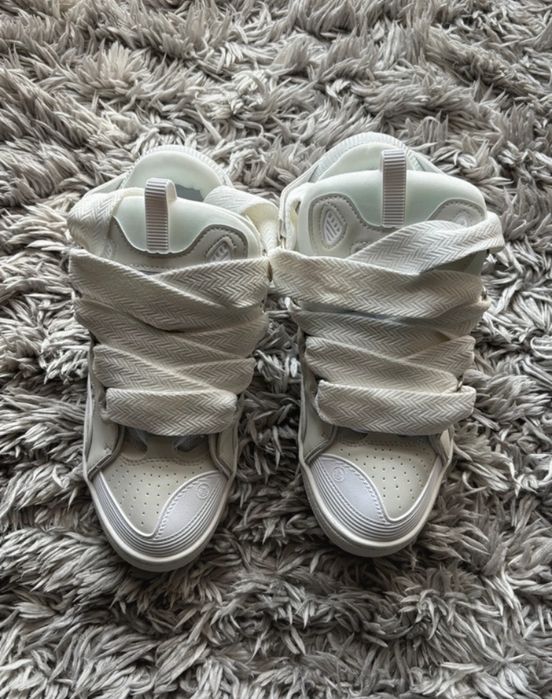 Lanvin curb sneakers