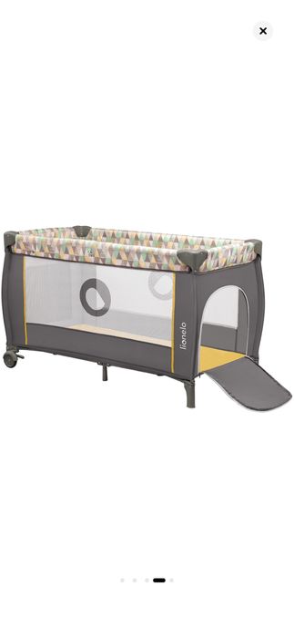 Patuț pliant Lionelo Sven Plus + Saltea (Neutilizat)