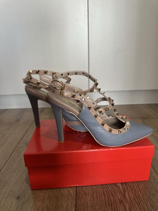 Босоножки Valentino голубые