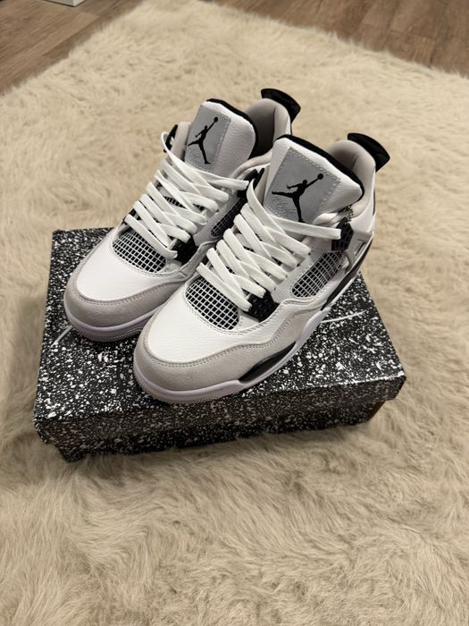 *REDUCERE* Nike Air Jordan 4 Military Black - Verificare colet