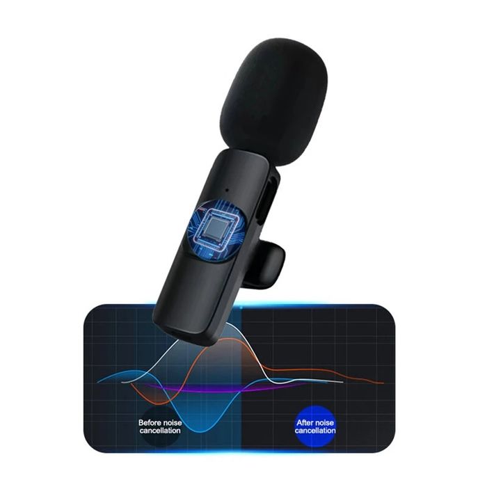 Bakeey A3 Wireless Lavalier Микрофон Портативная портативная