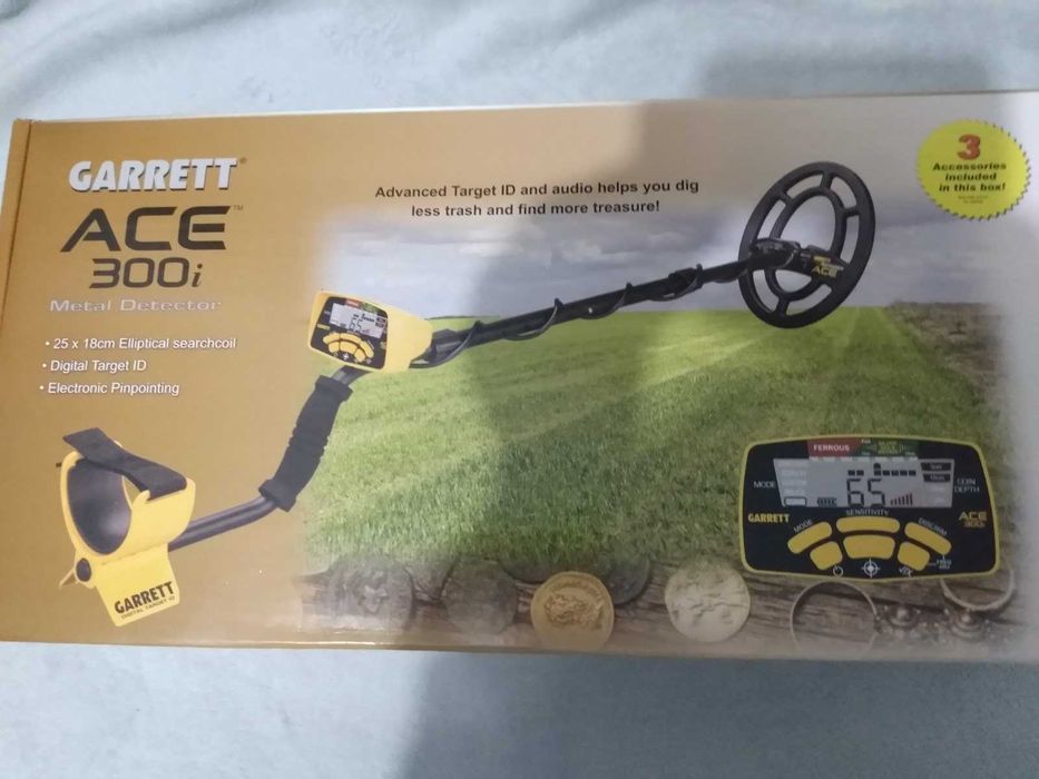 Garret ACE 300i металдетектор + аксесоари  НОВ