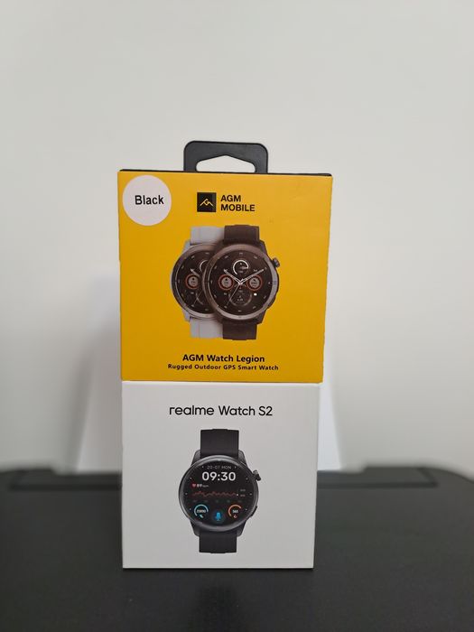 SmartWatch AGM Legion Amoled si Realme Watch S2. GPS, Apeluri, Sport