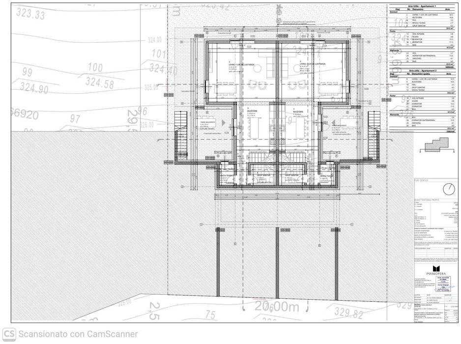 Vand teren cu proiect pt un duplex  in zona Planoarelor.