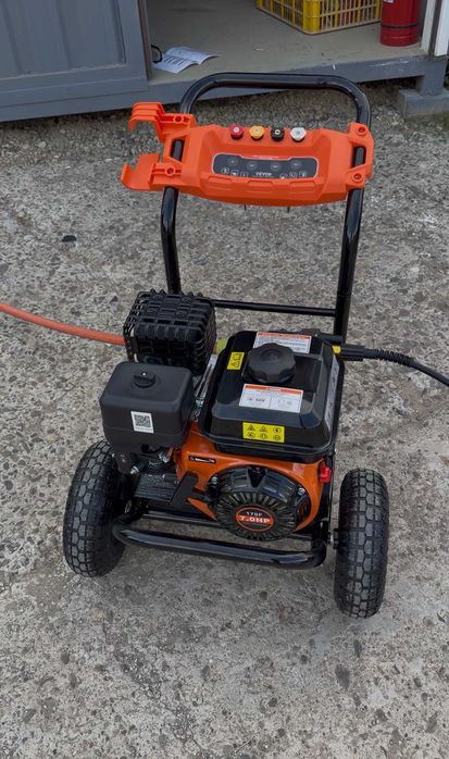 Aparat spălat cu presiune pe benzină VEVOR 3500 PSI (241 bar) 7CP 10L/min – NOU, sigilat