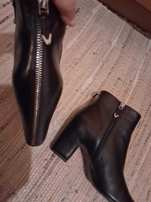 Botine chic piele naturala 37 What For