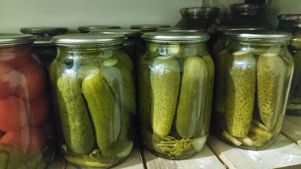 Огурцы маринованные домашние
