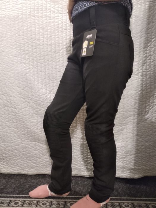 Pantaloni moto dama Leggings cu protectii marimi XS, S, M, L Noi!