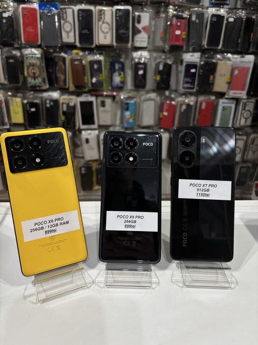 iSellStore Valcea: Poco X6 Pro / X7 Pro - 256GB/512GB