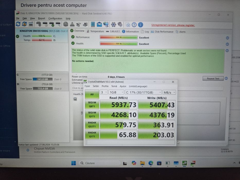 SSD NV3 1TB Kingstone NV3 M.2