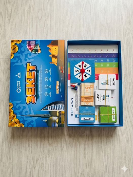 Настольная игра Зекет (Zeket) от Qazaq Games — Идеальное состояние