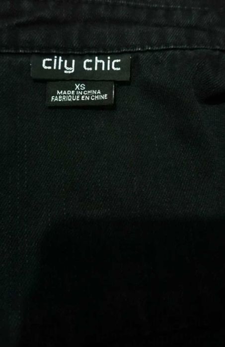 Jachetă denim blugi City Chic S M