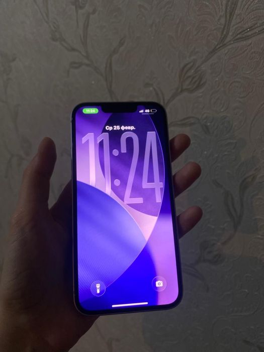 срочно продам iPhone 14 сиреневый
