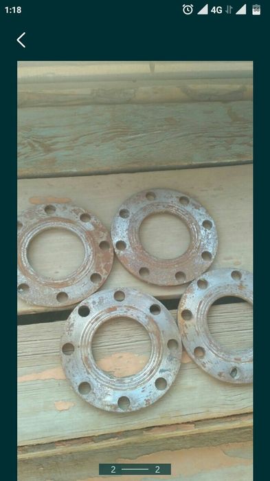 Флянцы 4шт. р-р90.