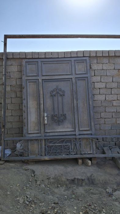 Temir darvoza eshik дарвоза qalin listdan yasalgan
