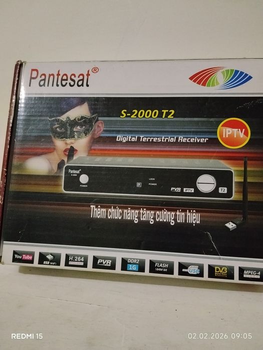 Тв тюнер. Dvt t2