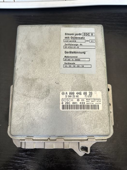 Bosch EDC II ECU Mercedes-Benz A0004460839 / Bosch 0281001433 – Оригинал