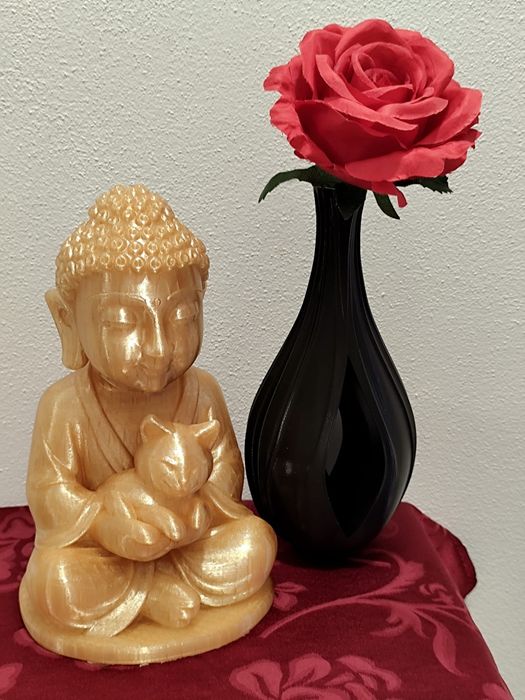 Vând statuetă Buddha decorativă, realizată prin print 3D