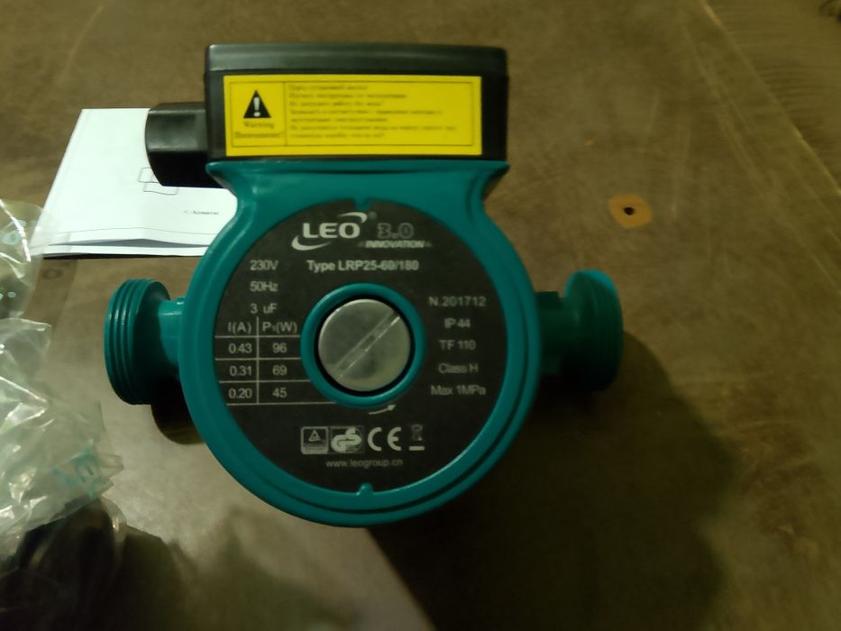 Leo lrp 25-60/180 , водяной насос новый