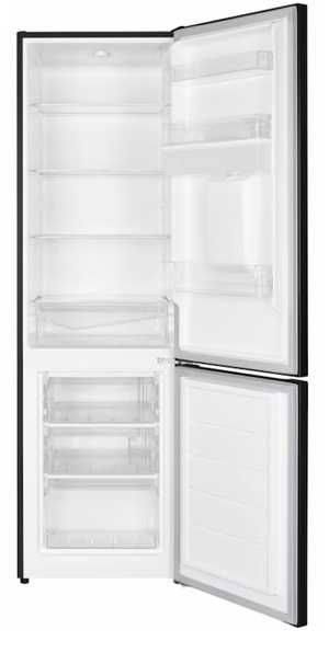 Combina frigorifica/Frigider mare 260l SIGILAT, Dozator de apa, Iluminare LED, Clasa E, H 180 cm, Negru