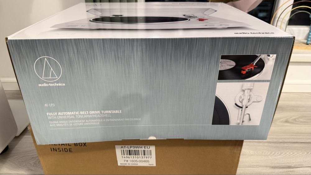 Pickup Audio Technica AT-LP3 Alb